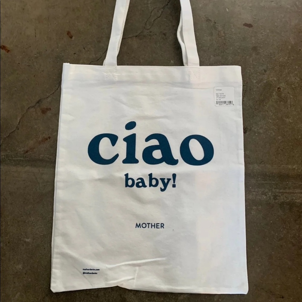 Mother Denim "Ciao Baby!" Tote Bag